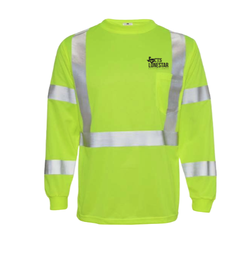 Kishigo Long Sleeve Class 3 T-Shirt (CTS Lonestar)