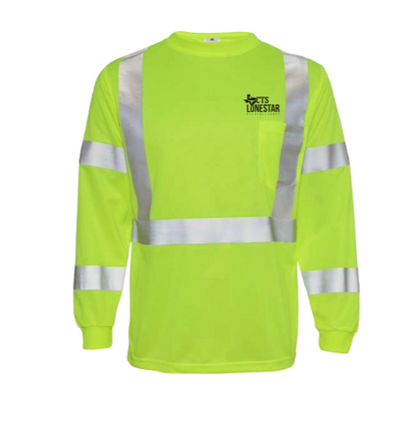 Kishigo Long Sleeve Class 3 T-Shirt (CTS Lonestar)