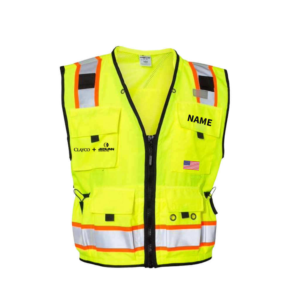 Kishigo Hi-Viz Safety Vest (CJ Adventures SSN)