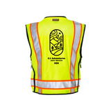 Kishigo Hi-Viz Safety Vest (CJ Adventures SSN)