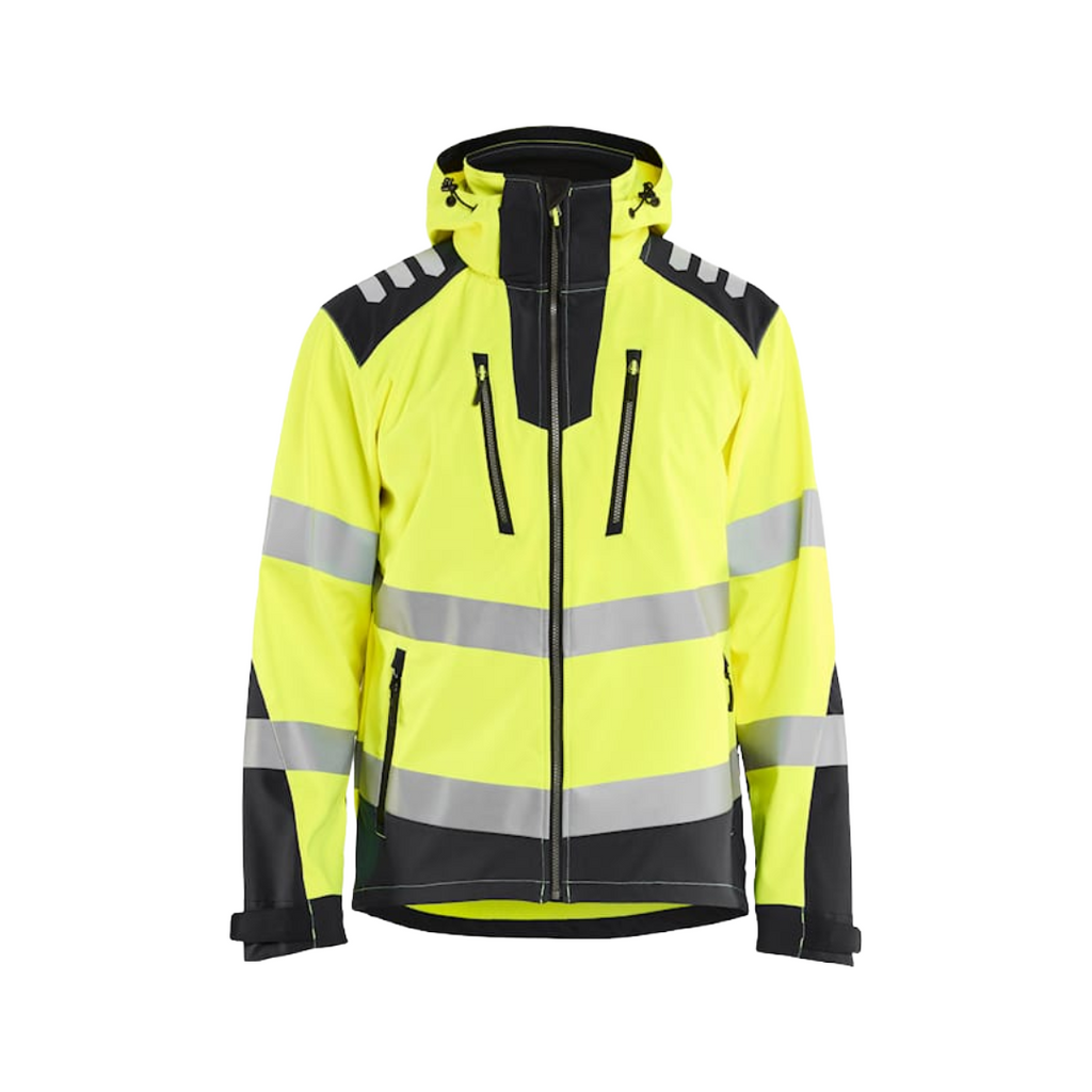 Mens Hi Vis Hooded Jacket (PPE-EKI)
