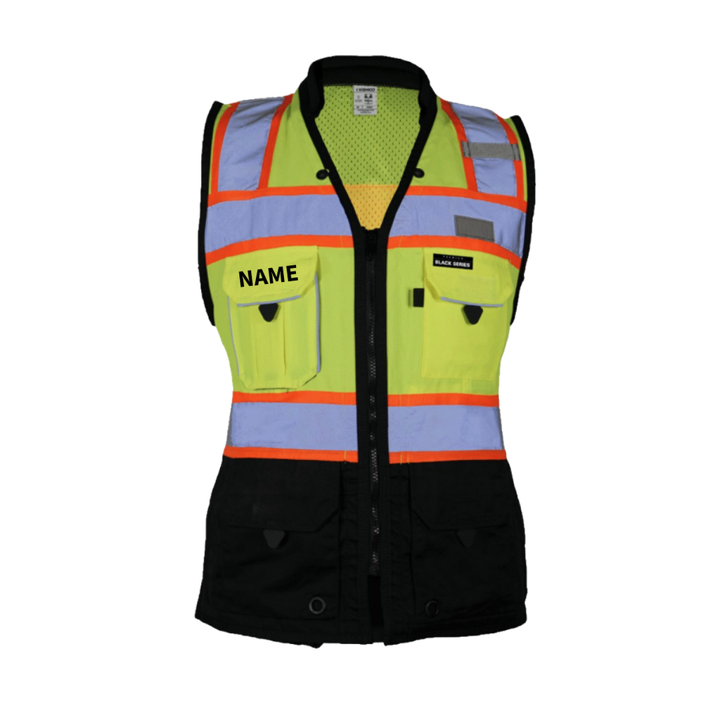 Kishigo Women's Hi Vis Heavy Duty Safety Vest (PPE-EKI)