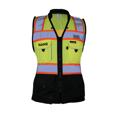 Kishigo Women's Hi Vis Heavy Duty Safety Vest (PPE-EKI)