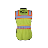 Kishigo Women's Hi Vis Heavy Duty Safety Vest (PPE-EKI)