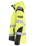 Women's Hi Vis Hooded Jacket (Project Miner)