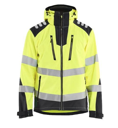Mens Hi Vis Hooded Jacket (CT Cumberland)