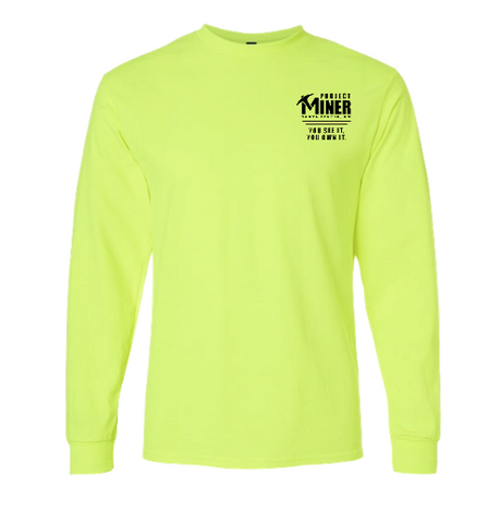 Safety Long Sleeve Shirt (Project Miner)
