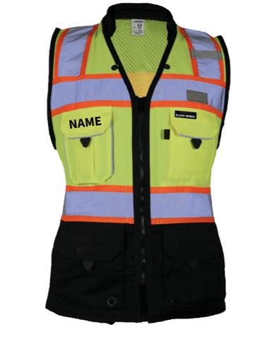 Kishigo Women's Hi-Viz Heavy Duty Safety Vest (CT Cumberland)