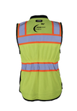 Kishigo Women's Hi-Viz Heavy Duty Safety Vest (AHC STL CTP)