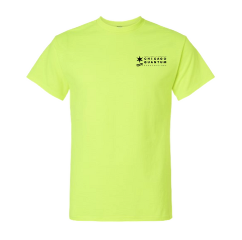 Safety Short Sleeve Shirt (Chicago Quantum Constructors)
