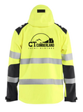 Mens Hi Vis Hooded Jacket (CT Cumberland)
