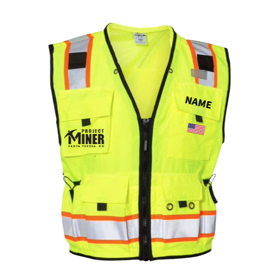 Kishigo Hi-Viz Safety Vest (Project Miner)