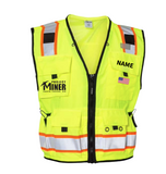 Kishigo Hi-Viz Safety Vest (Project Miner)