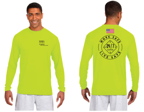 Safety Long Sleeve Dri-Fit Shirt