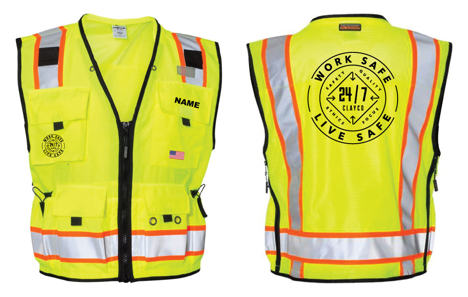 Kishigo Hi-Vis Safety Vest – Clayco Outfitters