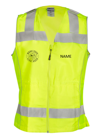 Kishigo Women's Hi Vis Lightweight Safety Vest