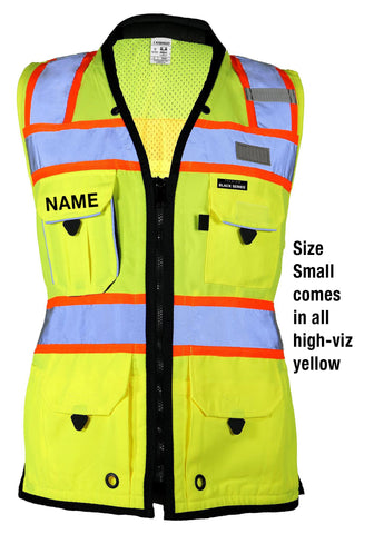 Kishigo Women's Hi Vis Heavy Duty Safety Vest